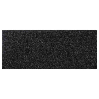 Stufenmatten Selbstklebend 30 Stk. 60x25 cm Schwarz Rechteckig