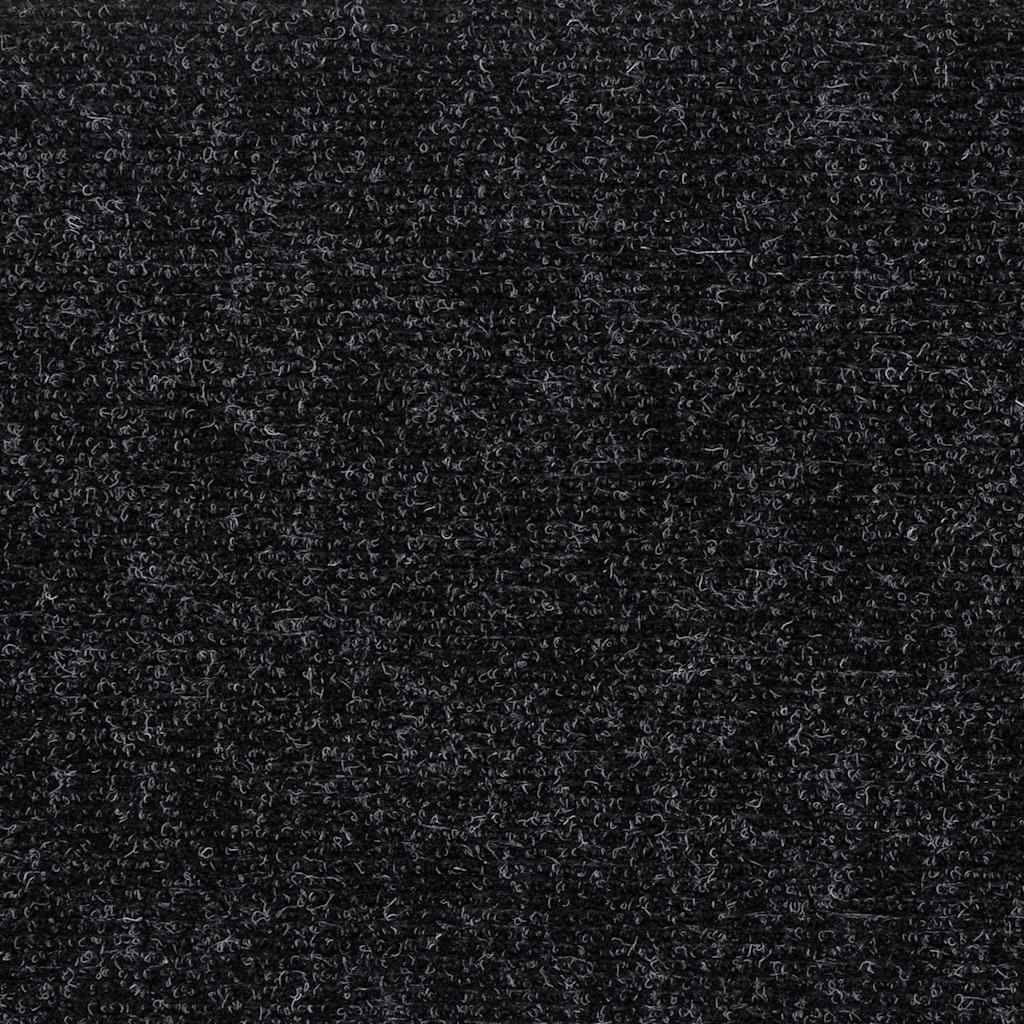 Stufenmatten Selbstklebend 30 Stk. 60x25 cm Schwarz Rechteckig