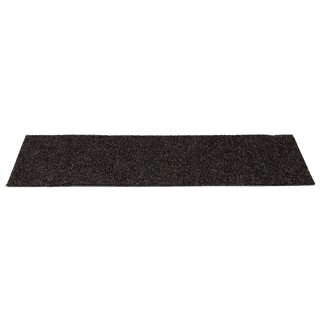 Stufenmatten Selbstklebend 30 Stk. 60x25 cm Braun Rechteckig