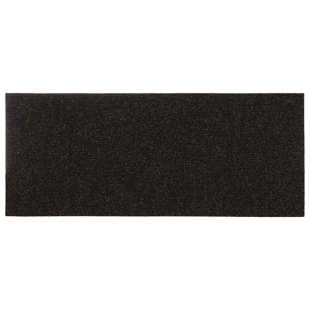 Stufenmatten Selbstklebend 30 Stk. 60x25 cm Dunkelbraun Rechteckig