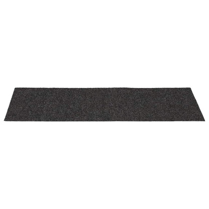 Stufenmatten Selbstklebend 30 Stk. 60x25 cm Anthrazit Rechteckig