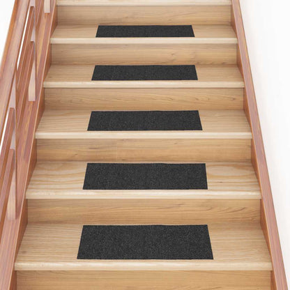Stufenmatten Selbstklebend 30 Stk. 60x25 cm Anthrazit Rechteckig