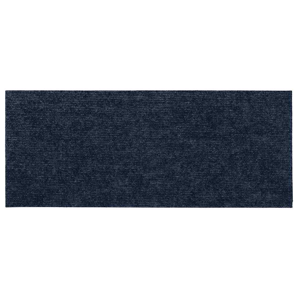Stufenmatten Selbstklebend 30 Stk. 60x25 cm Marineblau Rechteckig