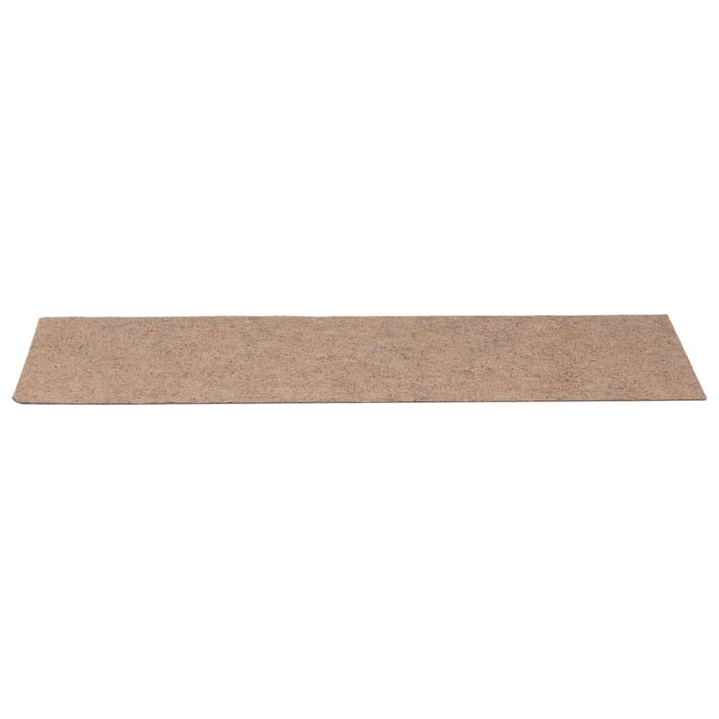 Stufenmatten Selbstklebend 30 Stk. 76x20 cm Hellbraun Rechteckig