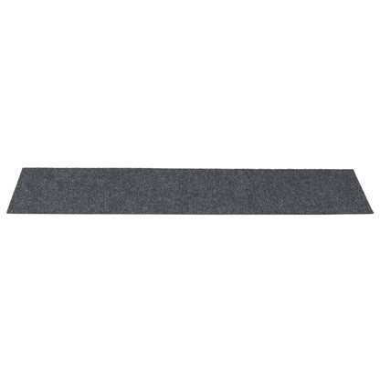 Stufenmatten Selbstklebend 30 Stk. 76x20 cm Hellgrau Rechteckig