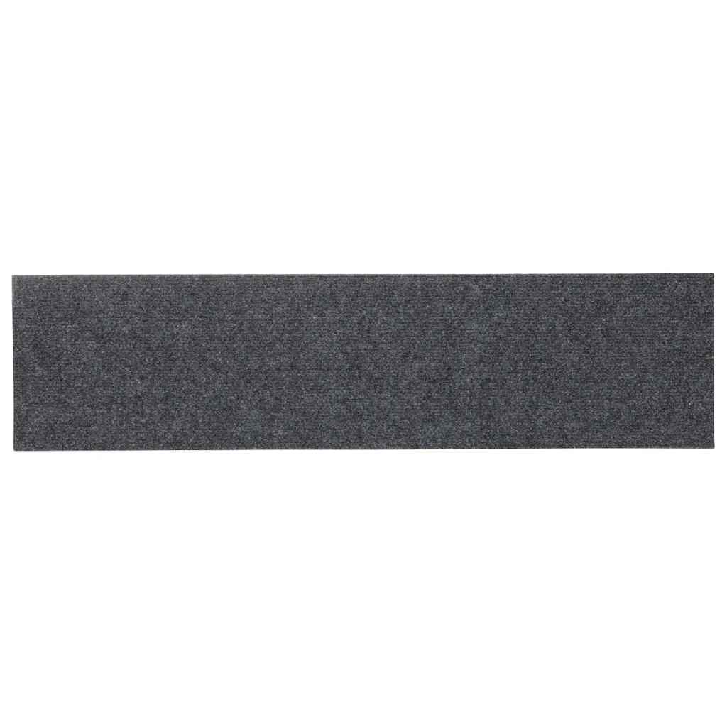 Stufenmatten Selbstklebend 30 Stk. 76x20 cm Hellgrau Rechteckig