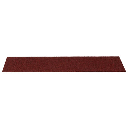 Stufenmatten Selbstklebend 30 Stk. 76x20 cm Bordeauxrot Rechteckig