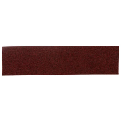 Stufenmatten Selbstklebend 30 Stk. 76x20 cm Bordeauxrot Rechteckig