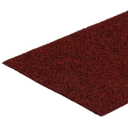 Stufenmatten Selbstklebend 30 Stk. 76x20 cm Bordeauxrot Rechteckig