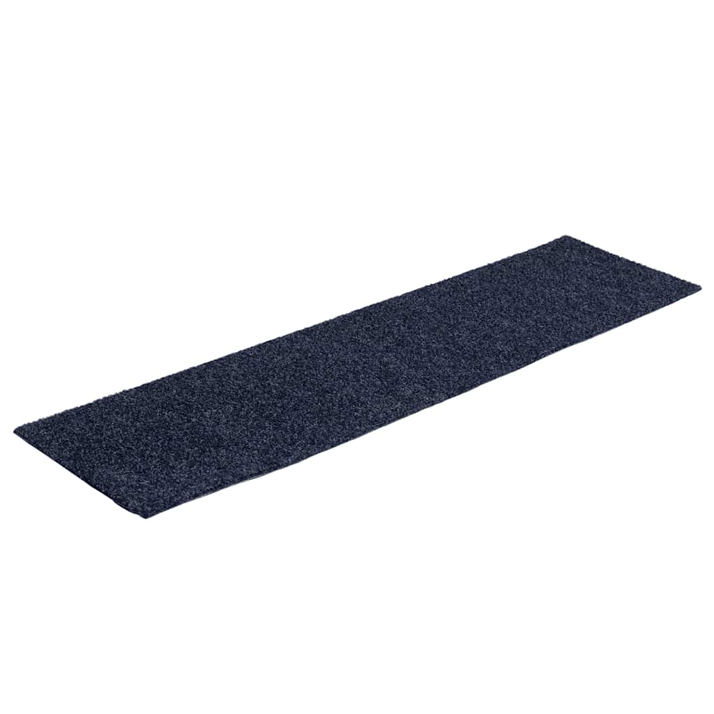 Stufenmatten Selbstklebend 30 Stk. 76x20 cm Grau Blau Rechteckig