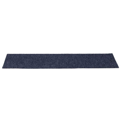 Stufenmatten Selbstklebend 30 Stk. 76x20 cm Grau Blau Rechteckig