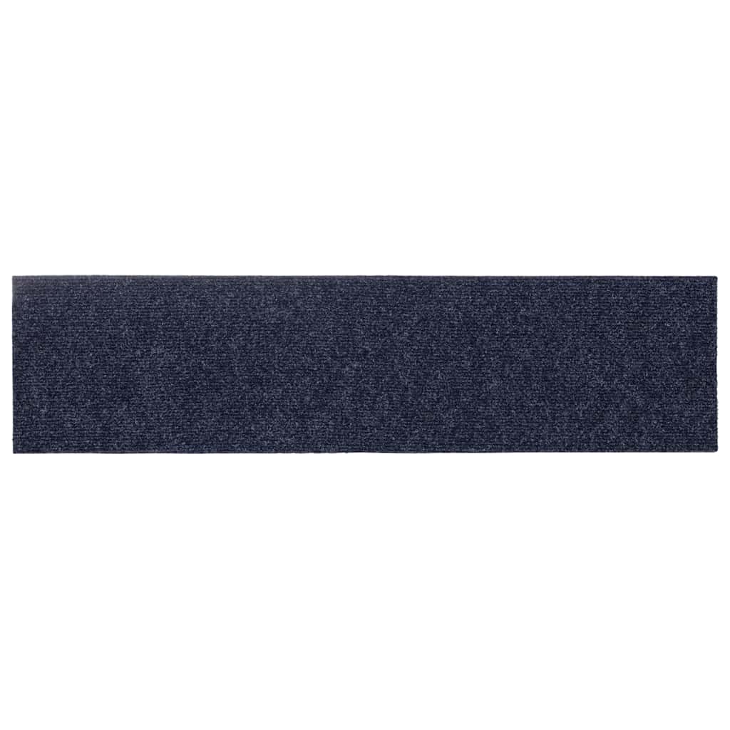 Stufenmatten Selbstklebend 30 Stk. 76x20 cm Grau Blau Rechteckig