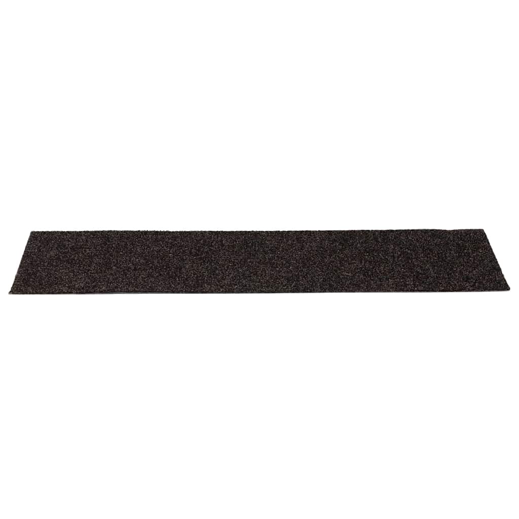 Stufenmatten Selbstklebend 30 Stk. 76x20 cm Braun Rechteckig
