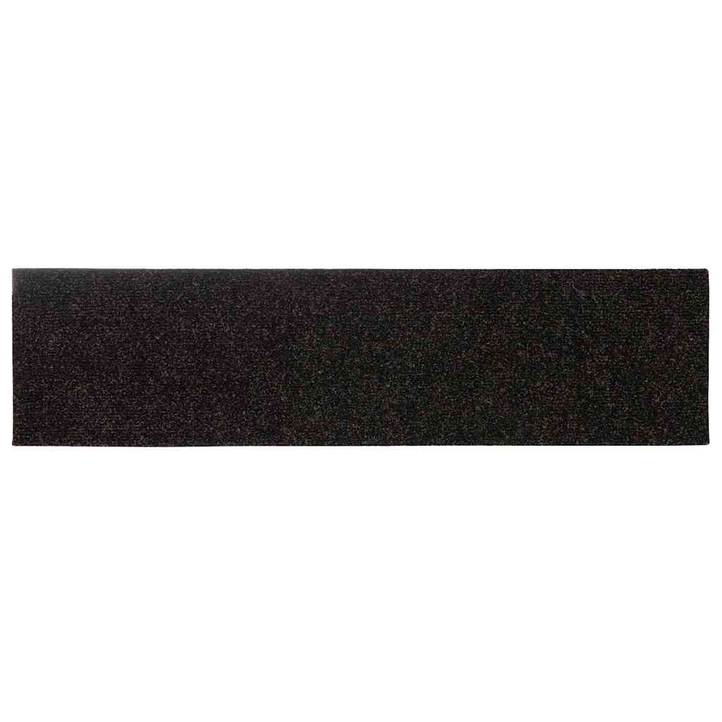 Stufenmatten Selbstklebend 30 Stk. 76x20 cm Braun Rechteckig