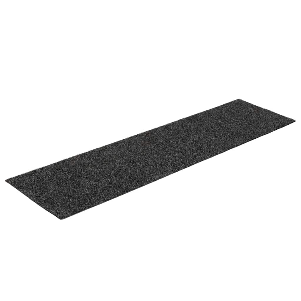 Stufenmatten Selbstklebend 30 Stk. 76x20 cm Anthrazit Rechteckig