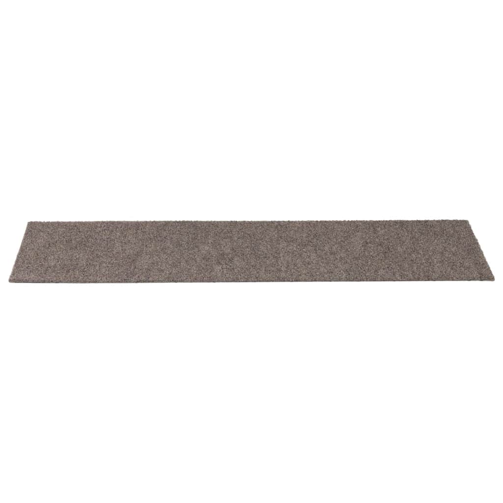 Stufenmatten Selbstklebend 30 Stk. 76x20 cm Beige Rechteckig