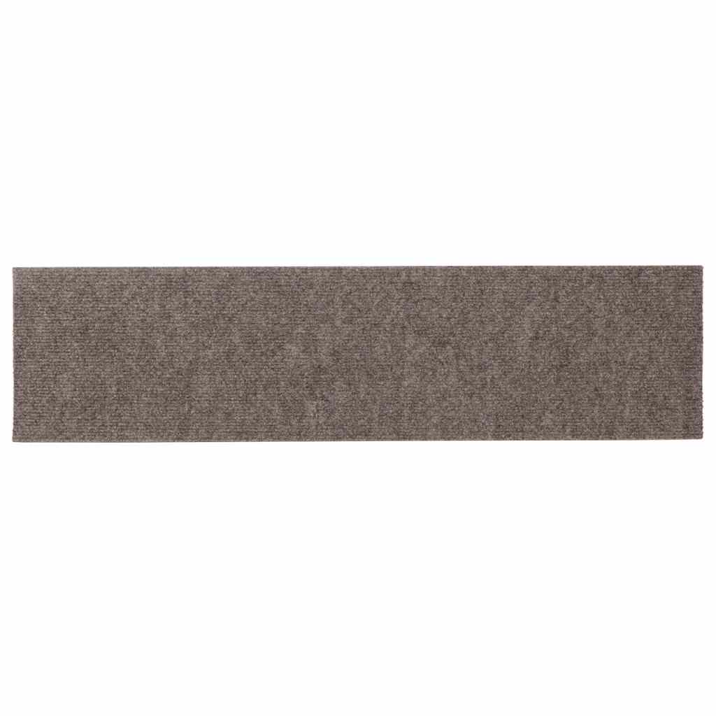 Stufenmatten Selbstklebend 30 Stk. 76x20 cm Beige Rechteckig