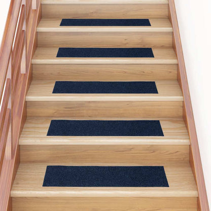 Stufenmatten Selbstklebend 30 Stk. 76x20 cm Marineblau Rechteckig