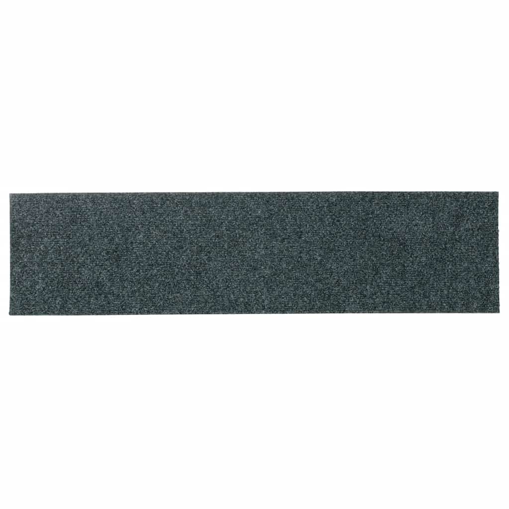 Stufenmatten Selbstklebend 30 Stk. 76x20 cm Grün Rechteckig