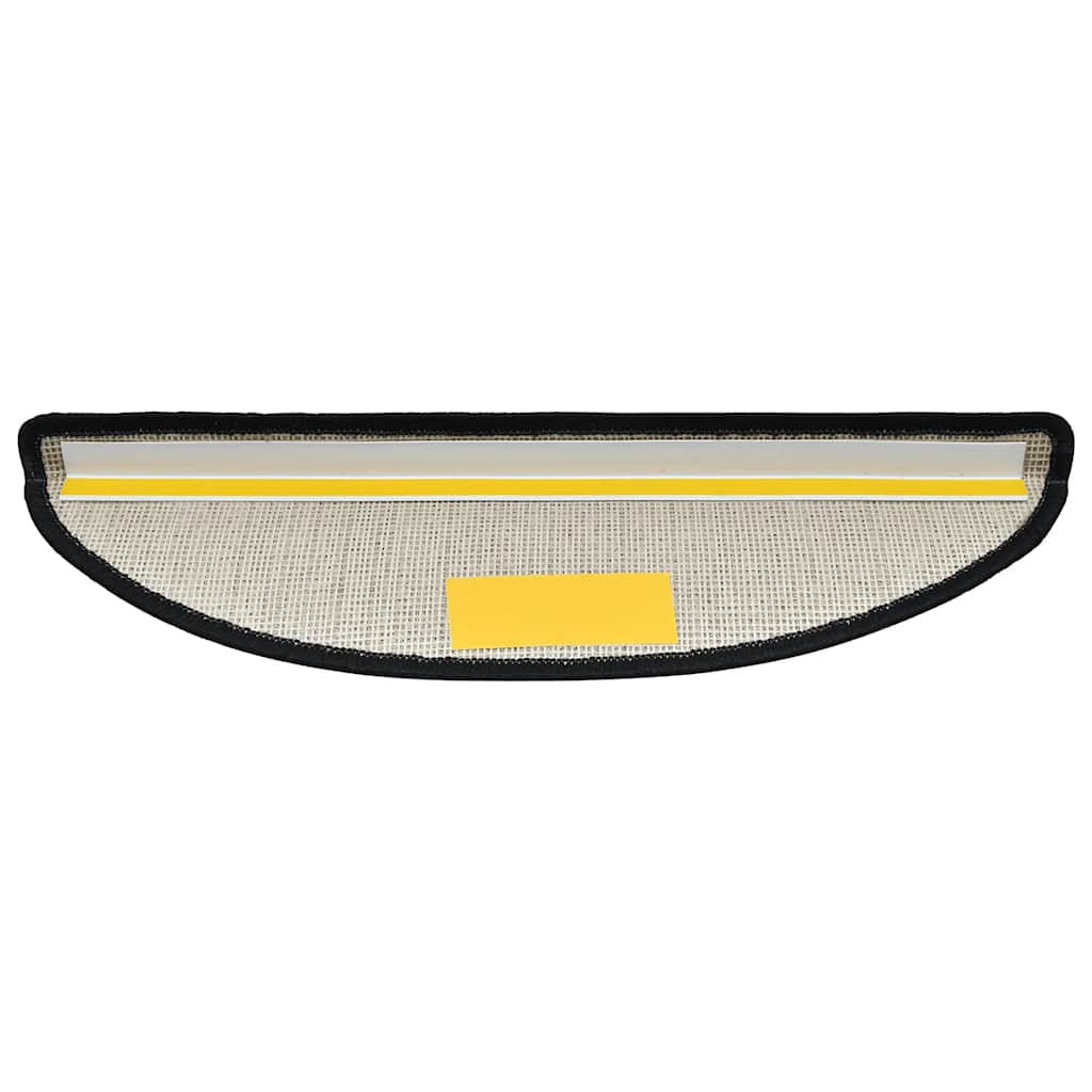Stufenmatten 30 Stk. 56x17x3 cm Anthrazit Halbrund