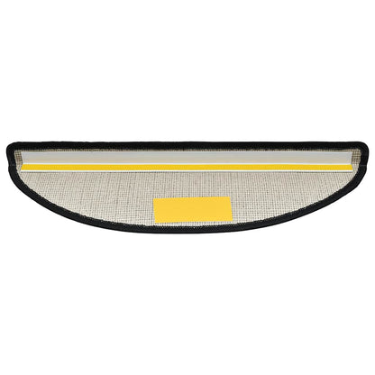 Stufenmatten 30 Stk. 56x17x3 cm Anthrazit Halbrund