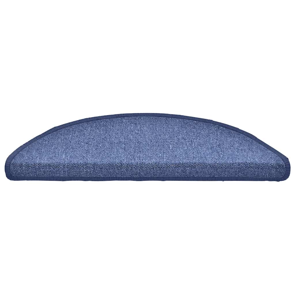 Stufenmatten 30 Stk. 56x17x3 cm Blau Halbrund