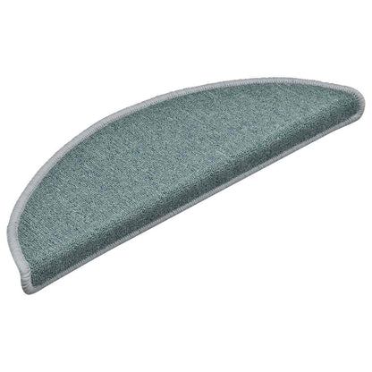 Stufenmatten 30 Stk. 56x17x3 cm Seeblau Halbrund