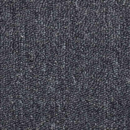 Stufenmatten 30 Stk. 56x17x3 cm Dunkelgrau und Blau Halbrund