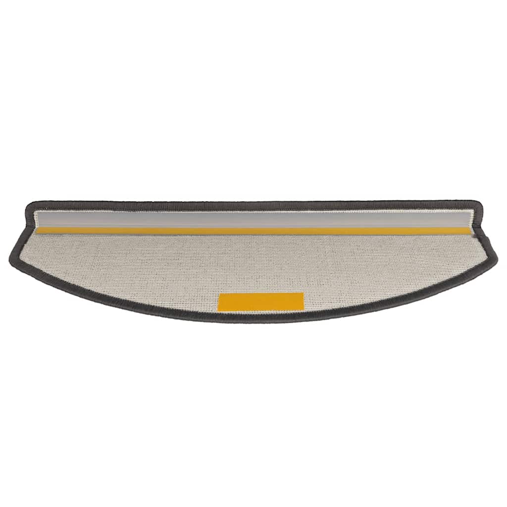 Stufenmatten 30 Stk. 65x24x4 cm Dunkelgrau Halbrund Groß
