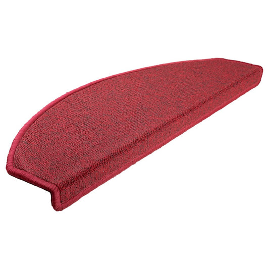 Stufenmatten 30 Stk. 65x24x4 cm Bordeaux Halbrund Groß