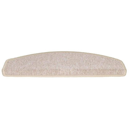 Stufenmatten 30 Stk. 65x24x4 cm Taupe Halbrund Groß