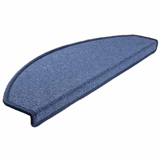 Stufenmatten 30 Stk. 65x24x4 cm Blau Halbrund Groß