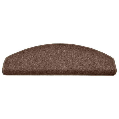 Stufenmatten 30 Stk. 65x24x4 cm Braun Halbrund Groß