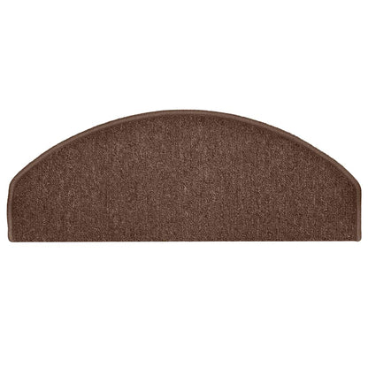 Stufenmatten 30 Stk. 65x24x4 cm Braun Halbrund Groß