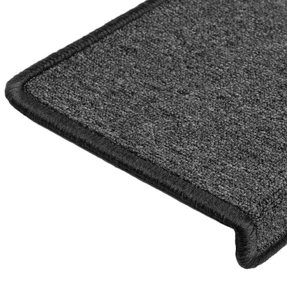 Stufenmatten 30 Stk. 65x21x4 cm Anthrazit Rechteckiger Rand