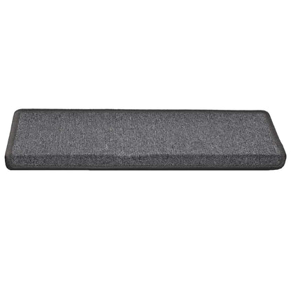 Stufenmatten 30 Stk. 65x21x4 cm Dunkelgrau Rechteckiger Rand