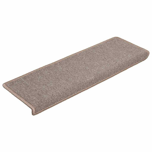 Stufenmatten 30 Stk. 65x21x4 cm Hellbraun Rechteckiger Rand