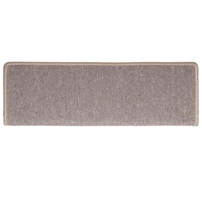 Stufenmatten 30 Stk. 65x21x4 cm Hellbraun Rechteckiger Rand