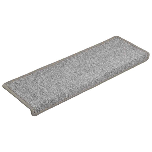Stufenmatten 30 Stk. 65x21x4 cm Hellgrau Rechteckiger Rand