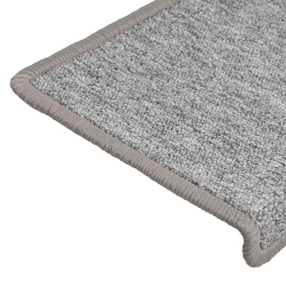 Stufenmatten 30 Stk. 65x21x4 cm Hellgrau Rechteckiger Rand