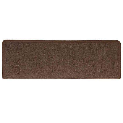 Stufenmatten 30 Stk. 65x21x4 cm Kaffeebraun Rechteckiger Rand