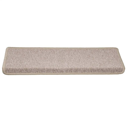 Stufenmatten 30 Stk. 65x21x4 cm Taupe Rechteckiger Rand