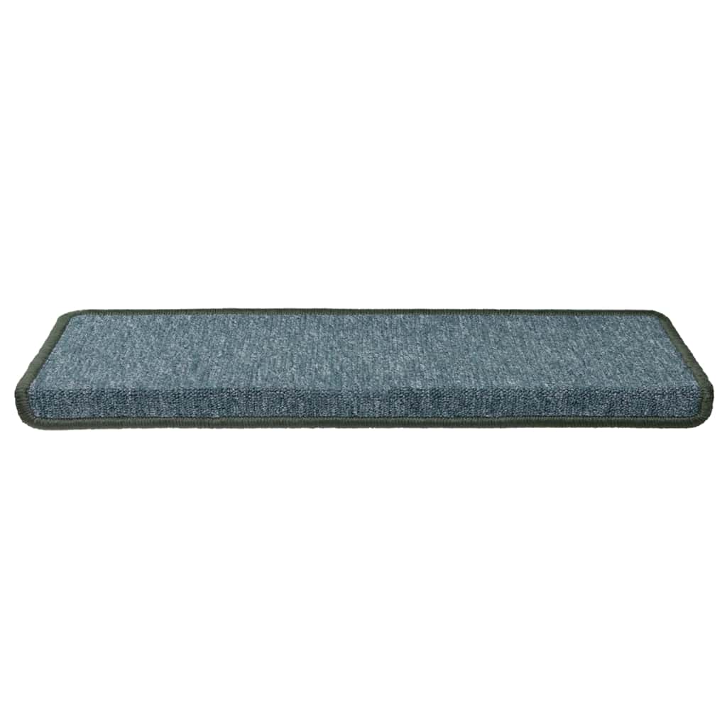 Stufenmatten 30 Stk. 65x21x4 cm Dunkelgrün Rechteckiger Rand