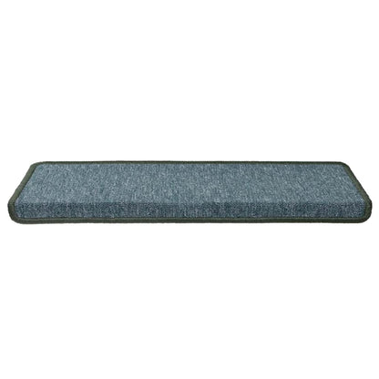 Stufenmatten 30 Stk. 65x21x4 cm Dunkelgrün Rechteckiger Rand