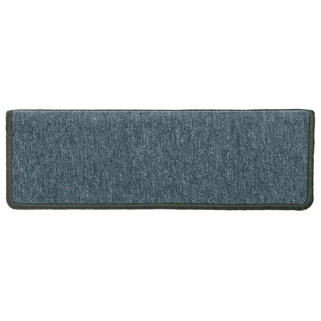 Stufenmatten 30 Stk. 65x21x4 cm Dunkelgrün Rechteckiger Rand