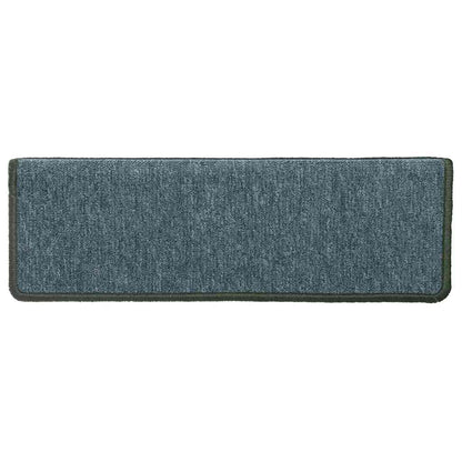 Stufenmatten 30 Stk. 65x21x4 cm Dunkelgrün Rechteckiger Rand