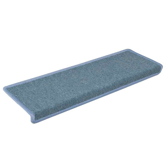 Stufenmatten 30 Stk. 65x21x4 cm Seeblau Rechteckiger Rand
