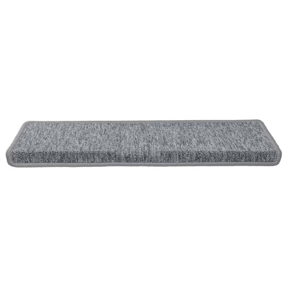 Stufenmatten 30 Stk. 65x21x4 cm Hellgrau Rechteckiger Rand