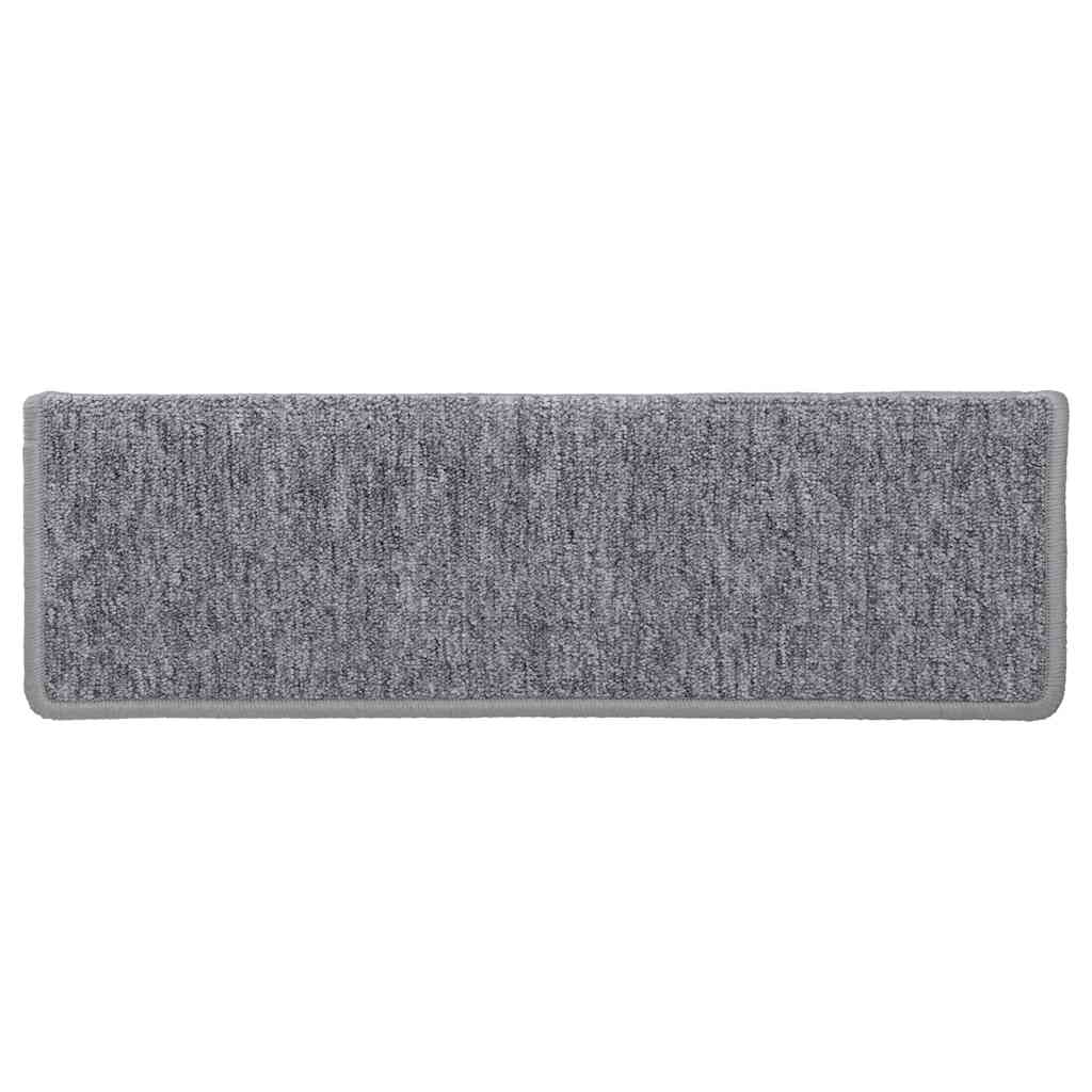 Stufenmatten 30 Stk. 65x21x4 cm Hellgrau Rechteckiger Rand