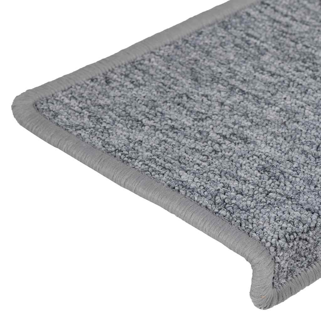 Stufenmatten 30 Stk. 65x21x4 cm Hellgrau Rechteckiger Rand